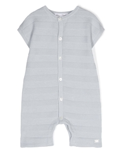 Полосатые шорты тонкой вязки, синий Tartine et chocolat