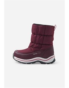 Детские непромокаемые зимние ботинки Пикавари, цвет Jam Red Reima