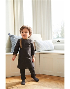 Вышитая туника для мальчика, черный Next