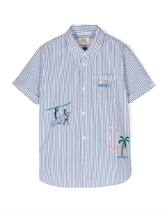 Рубашка в полоску, синий Scotch&soda