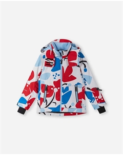 Детская непромокаемая лыжная куртка Posio, цвет White Reima