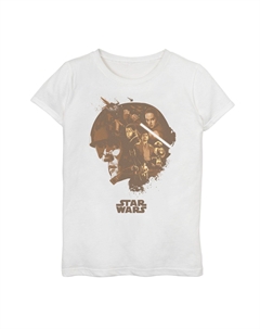 Футболка с наполнителем головы По Дэмерона для девочек 7–16 лет «Звездные войны: Пробуждение силы» Star wars