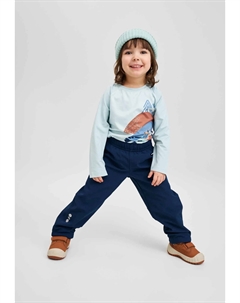 Детские водоотталкивающие брюки из софтшелла Oikotie, цвет Navy Reima