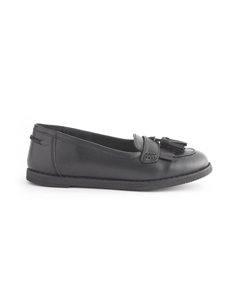 Тапочки SCHOOL TASSEL WIDE FIT, цвет matt black Next