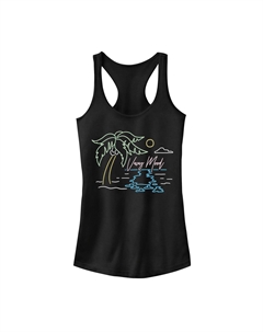 Пляжная майка Neon Vacay Mood для юниоров Unbranded