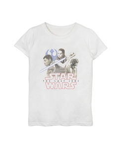 Футболка для девочек 7–16 лет «Звездные войны: последнее трио повстанцев-джедаев» Star wars