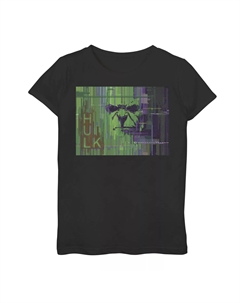 Футболка с графическим плакатом и плакатом « The Hulk» для девочек 7–16 лет Marvel