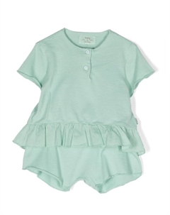 Шорты с эластичным поясом, зеленый Teddy & minou