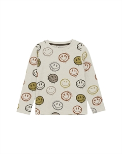 Топ с длинными рукавами, бежевый Minymo®
