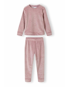 Пижамный комплект LONG SLEEVE, розовый Minoti