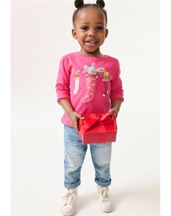 Топ с длинными рукавами REGULAR FIT, розовый Next