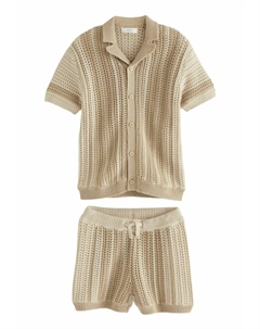 Комплект одежды SHORT SLEEVE SET REGULAR FIT, бежевый Next