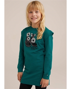 Дневное платье, темно-зеленый We fashion