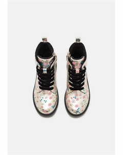 Ботильоны на шнуровке, золотого цвета Friboo