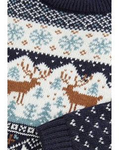 Джемпер CHRISTMAS REGULAR FIT, синий Next