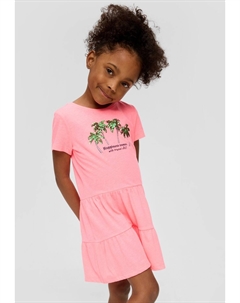 Платье из джерси, белый S.oliver