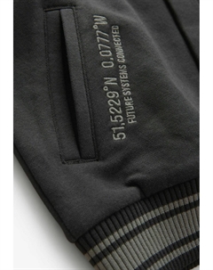 Куртка-бомбер SUBSCRIBE VARSITY REGULAR FIT, черный Next