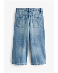 Джинсы свободного кроя, светло-голубой деним Next