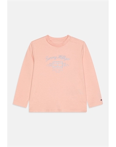 Топ с длинными рукавами GIRL PRINT TEE, розовый Tommy hilfiger