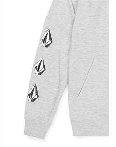 Толстовка с капюшоном ICONIC STONE, серый Volcom