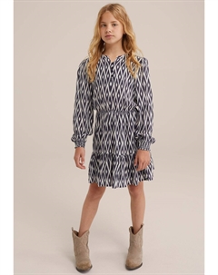 Платье-рубашка, черный We fashion