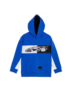 Толстовка с капюшоном, синий Bugatti