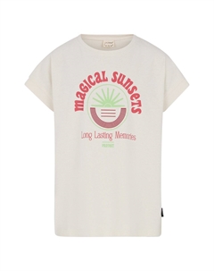 Футболка с принтом BHOOMI, кремовый Protest