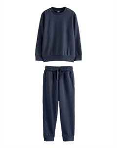 Спортивный костюм PLAIN AND JOGGERS SET, темно-синий Next