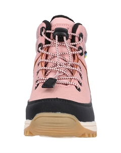 Ботильоны на шнуровке, светло-розовый Zigzag