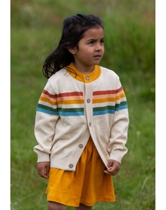 Кардиган FROM ONE TO ANOTHER , мультиколор Little green radicals