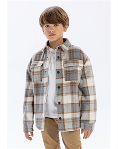 Легкая куртка CHECKED OVER, кремовый Minoti