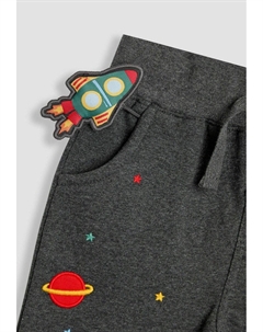 Спортивные брюки ROCKET APPLIQUE PET IN POCKET- REGULAR FIT, серый Jojo maman bébé