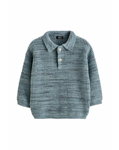 Топ с длинными рукавами, синий Next