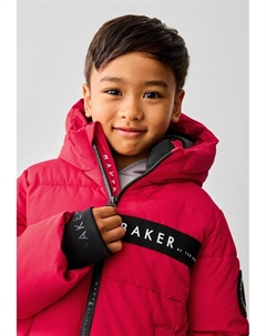 Зимнее пальто, красный Baker by ted baker