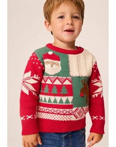 Джемпер CHRISTMAS REGULAR FIT, красный Next