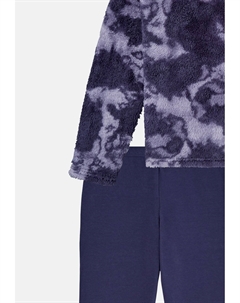 Пижамный комплект SET, темно-синий Schiesser