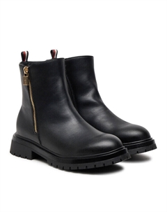 Ботильоны, черный Tommy hilfiger