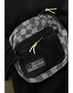 Спортивный костюм BUMBAG CREW NECK AND JOGGERS SET, черный/зеленый Next