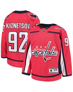 Молодёжная майка Евгения Кузнецова Red Washington Capitals Home Premier Player Outerstuff