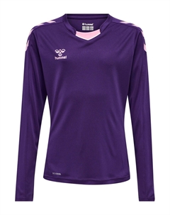 Топ с длинными рукавами HMLCORE XK, цвет acai Hummel