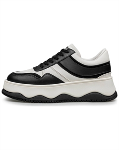 Кеды, скейтборд обувь женская низкая, белый/коричневый Zro