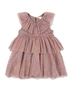 Платье с узором, розовый Konges slojd