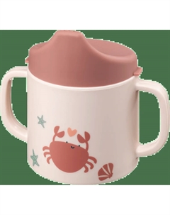 Чашка для питья из полипропилена розового цвета 1 шт. Babylove