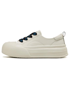 Кеды, скейтборд обувь женская низкая бежевая Aokang