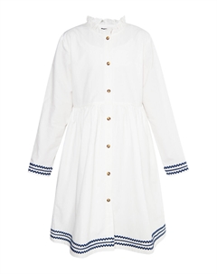 Платье, белый Dreimaster
