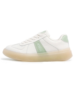 Кеды, скейтборд обувь женская низкая светло-зеленый Exull q