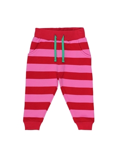 Тканевые брюки Jogging mit Streifen, розовый Toby tiger