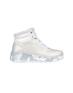 Сапоги из экокожи Uno Lite с эко-пухом, серый Skechers