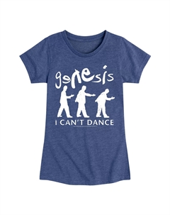 Футболка Genesis I Can't Dance для девочек 7–16 лет, синий Licensed character