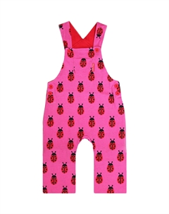 Тканевые брюки Jersey Latz mit Marienkäfer Print, розовый Toby tiger